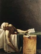 Jacques-Louis David Marat Assassinated in His Bath USA oil painting artist